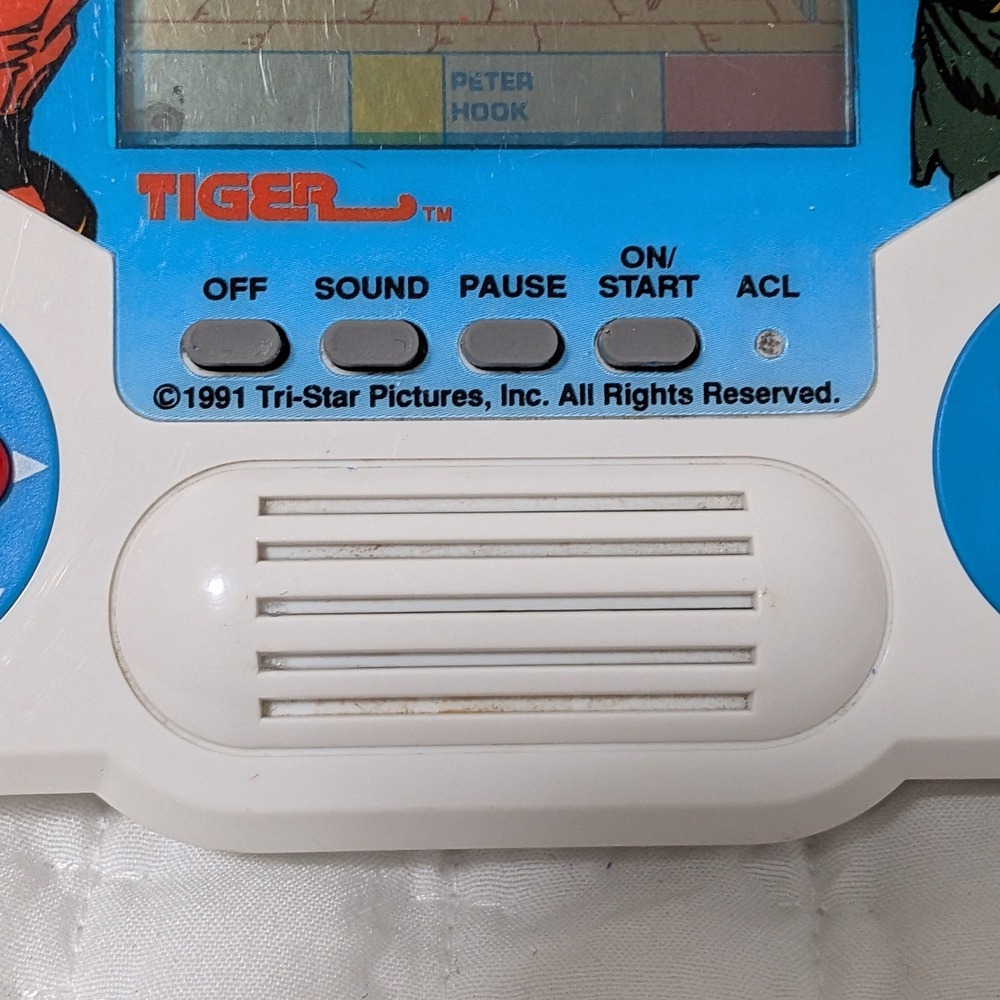 VTG‎ Tiger Electronics 1988 Hook Peter Pan LCD Handheld Video Game *TESTED* - Picture 10 of 10
